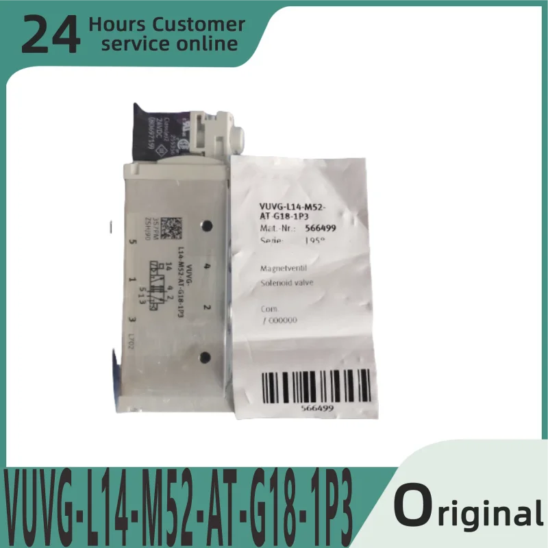 Brand new original solenoid valve VUVG-L14-M52-AT-G18-1P3 VUVG-L14-T32U-MZT-G18-1P3 VUVG-L14-P53C-T-G18-1P3 VUVG-L14-B52-T-G18-1
Brand new original solenoid valve VUVG-L14-M52-AT-G18-1P3 VUVG-L14-T32U-MZT-G18-1P3 VUVG-L14-P53C-T-G18-1P3 VUVG-L14-B52-T-G18-1
