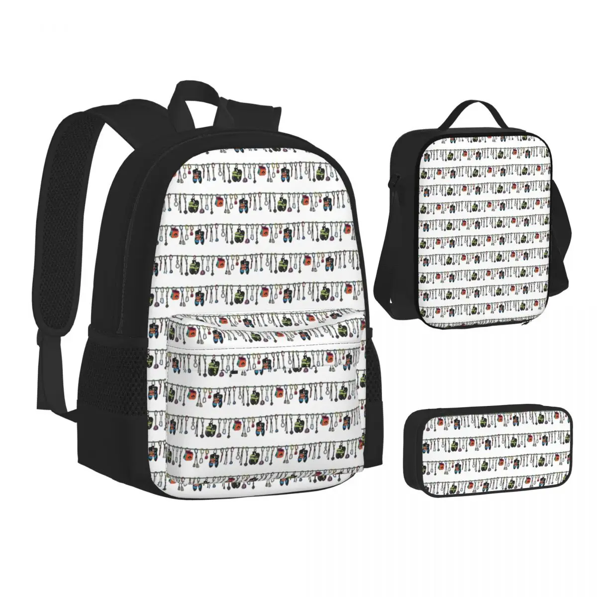 Climbing Gear On The Line Backpacks Students Bookbag School Bags Kids Rucksack Lunch Bag Pen Bag Three-Piece Set
Climbing Gear On The Line Backpacks Students Bookbag School Bags Kids Rucksack Lunch Bag Pen Bag Three-Piece Set