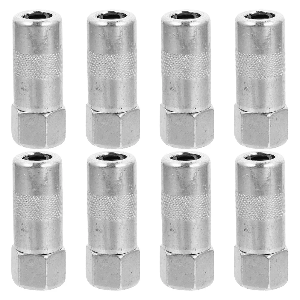 8pcs Grease Coupler Metal Durable Replacement Tip For Lubrication Tools Leak Proof Flat Nozzle Easy Clean Versatile Fitting
8pcs Grease Coupler Metal Durable Replacement Tip For Lubrication Tools Leak Proof Flat Nozzle Easy Clean Versatile Fitting