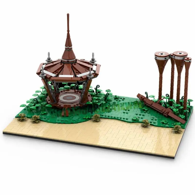 NEW 1031Parts MOC Space Battle Forest Planet Model Custom Puzzle Architecture Diy Assembly Educational Creative Toy Popular Gift
NEW 1031Parts MOC Space Battle Forest Planet Model Custom Puzzle Architecture Diy Assembly Educational Creative Toy Popular Gift