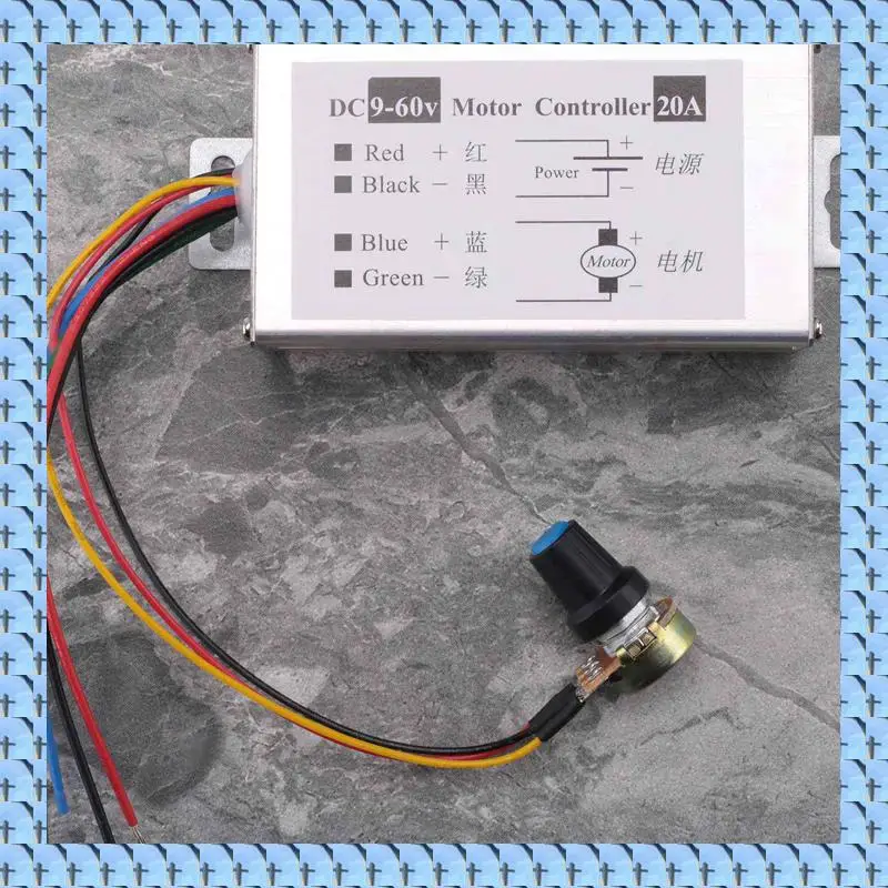 NOCM 5X регулятор скорости двигателя DC9V 12V 24V 48V 60V 20A ШИМ регулятор скорости двигателя драйвер регулятора 0-1200 Вт регулируемый
NOCM 5X регулятор скорости двигателя DC9V 12V 24V 48V 60V 20A ШИМ регулятор скорости двигателя драйвер регулятора 0-1200 Вт регулируемый