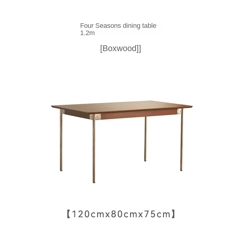 Wyj Japanese Style Dining Table Chair Combination Household Rectangular Table Log Furniture
Wyj Japanese Style Dining Table Chair Combination Household Rectangular Table Log Furniture
