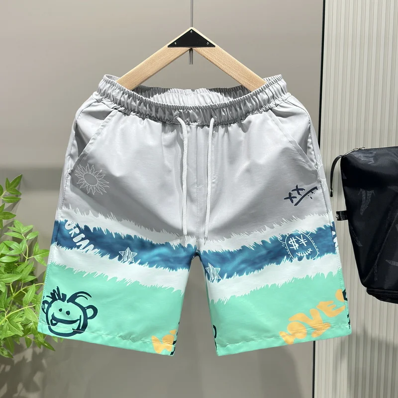Summer Men's Shorts Quick Dry Ice Silk Fabric 5 Inch Length Stylish Comfortable Student Outdoor Beach Pants
Summer Men's Shorts Quick Dry Ice Silk Fabric 5 Inch Length Stylish Comfortable Student Outdoor Beach Pants