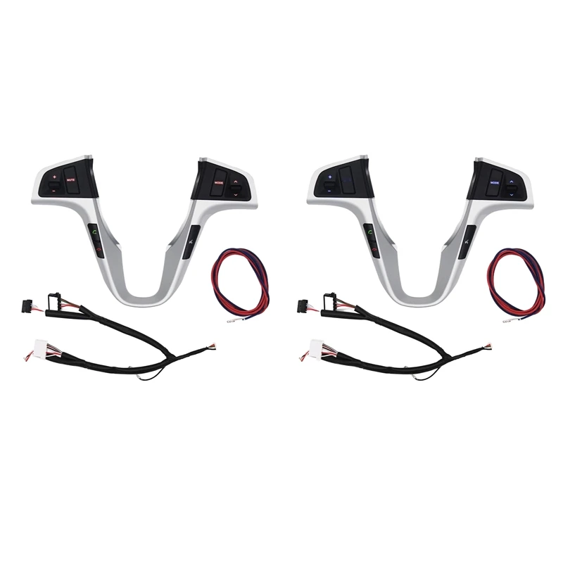 Multifunction Steering Wheel Switch With Harness For Hyundai ACCENT Solaris Steering Wheel Button 96700-1R0304X A Accessories
Multifunction Steering Wheel Switch With Harness For Hyundai ACCENT Solaris Steering Wheel Button 96700-1R0304X A Accessories