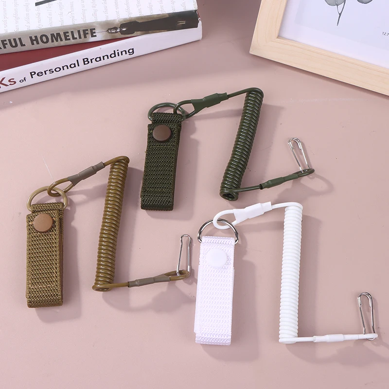 1 шт., уличный анти-потерянный эластичный ремешок, противоугонный пружинный ремень безопасности, веревка, брелок для ключей, аксессуары для фонарика
1 шт., уличный анти-потерянный эластичный ремешок, противоугонный пружинный ремень безопасности, веревка, брелок для ключей, аксессуары для фонарика
