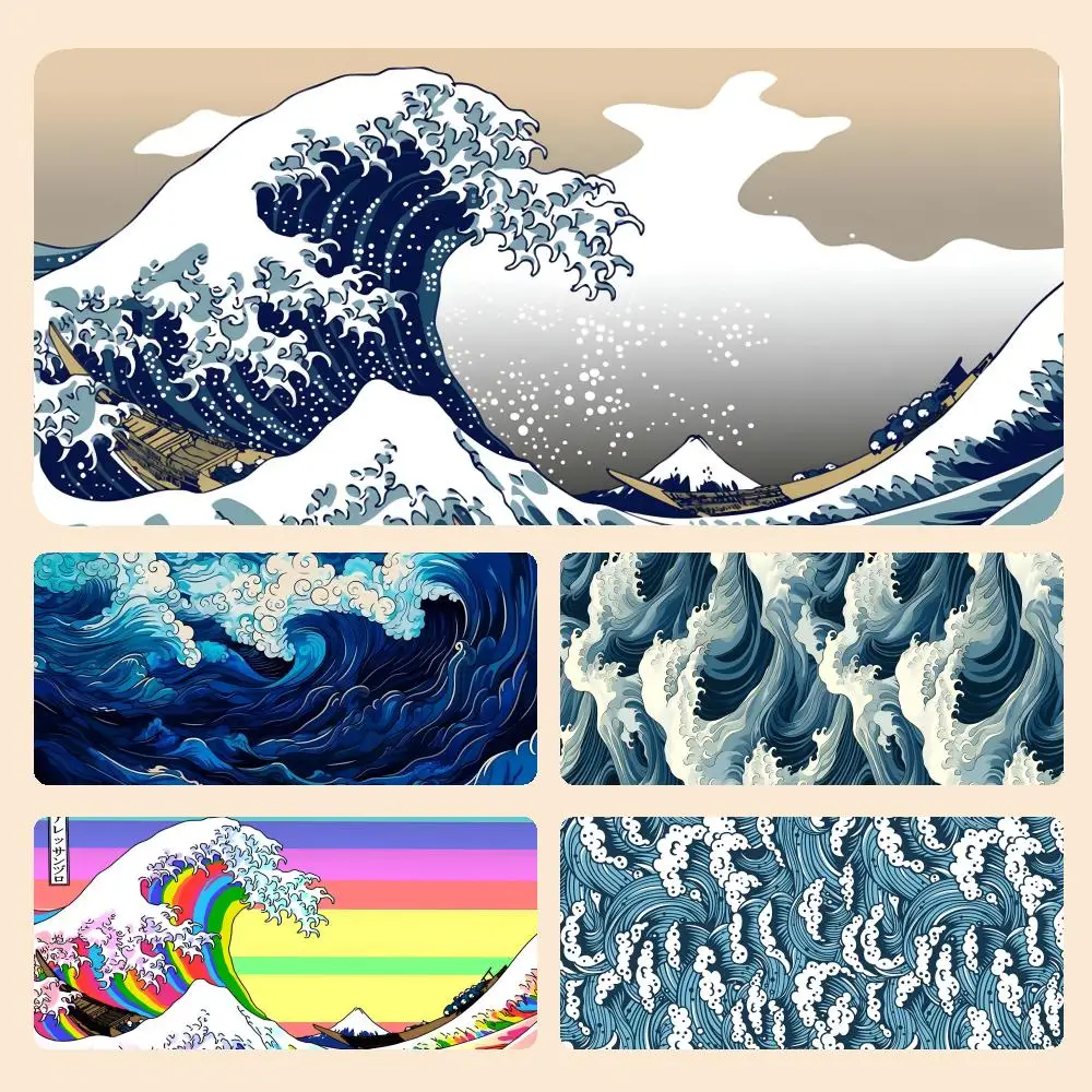 Japanese Style Great Wave Gamer XL Computer HD Home Mousepad XXL Mouse Mat Natural Rubber Non-Slip Carpet Table Mat Mouse Mat
Japanese Style Great Wave Gamer XL Computer HD Home Mousepad XXL Mouse Mat Natural Rubber Non-Slip Carpet Table Mat Mouse Mat
