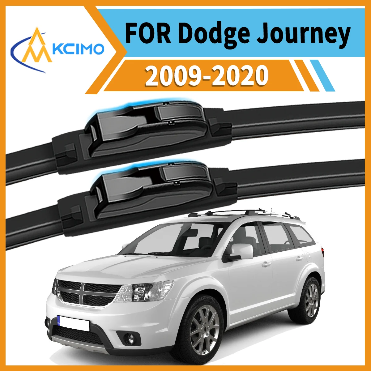 Clear Vision Rain or Shine 2PCS Front Wiper Blades for Dodge Journey 2009–2020 All-Weather Durability Safe Driving
Clear Vision Rain or Shine 2PCS Front Wiper Blades for Dodge Journey 2009–2020 All-Weather Durability Safe Driving