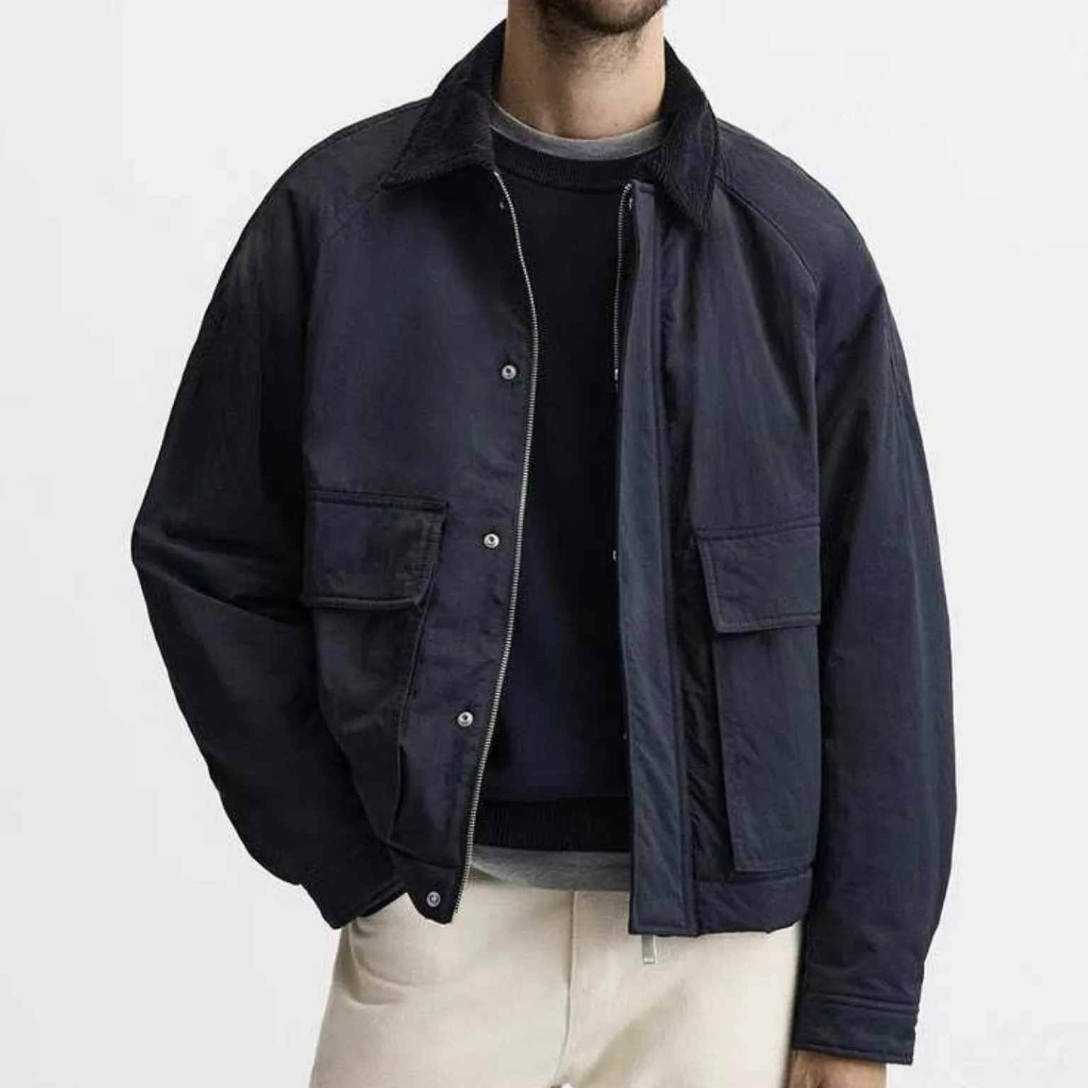 Wholesale Loose Coat European American Man Vintage Lapel Pocket Padded Coat
Wholesale Loose Coat European American Man Vintage Lapel Pocket Padded Coat