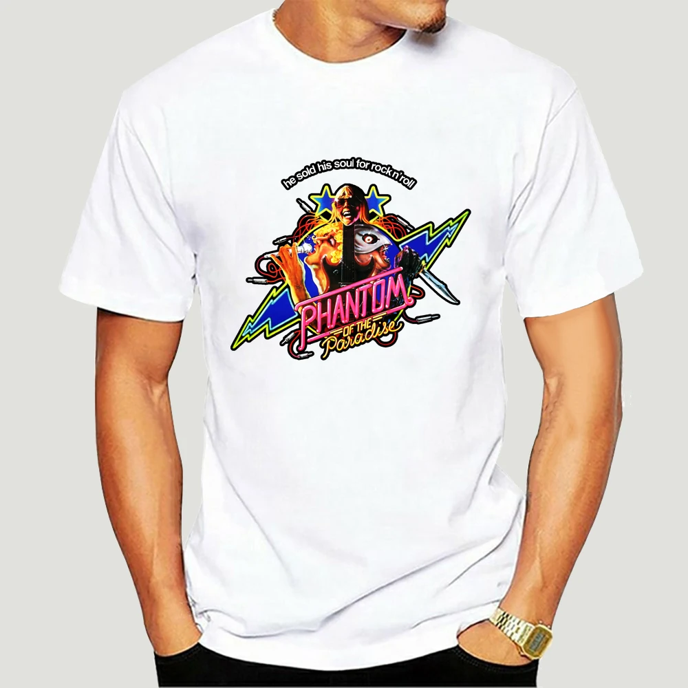 FPMen's Fashion Casual Short-sleeved T-shirt PHANTOM OF THE PARADISE OST Movie Poster T-Shirt Mens Funny Tshirts 6314X
FPMen's Fashion Casual Short-sleeved T-shirt PHANTOM OF THE PARADISE OST Movie Poster T-Shirt Mens Funny Tshirts 6314X