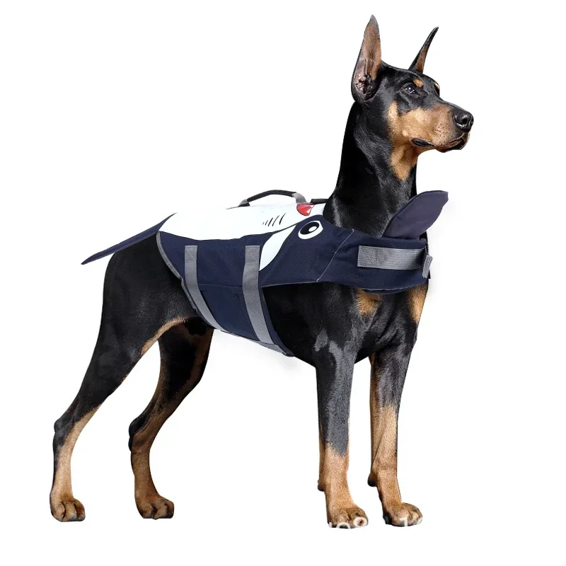 Pet Life Jacket for Large Dogs Outdoor Dog Clothes Swimsuit Shark English Bulldog Life Jacket Summer Swimming Vest for Pug Coat
Pet Life Jacket for Large Dogs Outdoor Dog Clothes Swimsuit Shark English Bulldog Life Jacket Summer Swimming Vest for Pug Coat