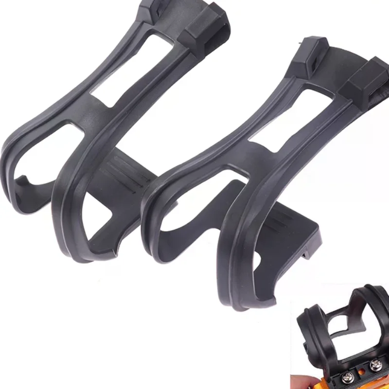 1Pair Bike Strapless Toe Pedal Clips Black Ultra-light Bicycle Pedal Half Clips With Screws Cycling Accessories
1Pair Bike Strapless Toe Pedal Clips Black Ultra-light Bicycle Pedal Half Clips With Screws Cycling Accessories