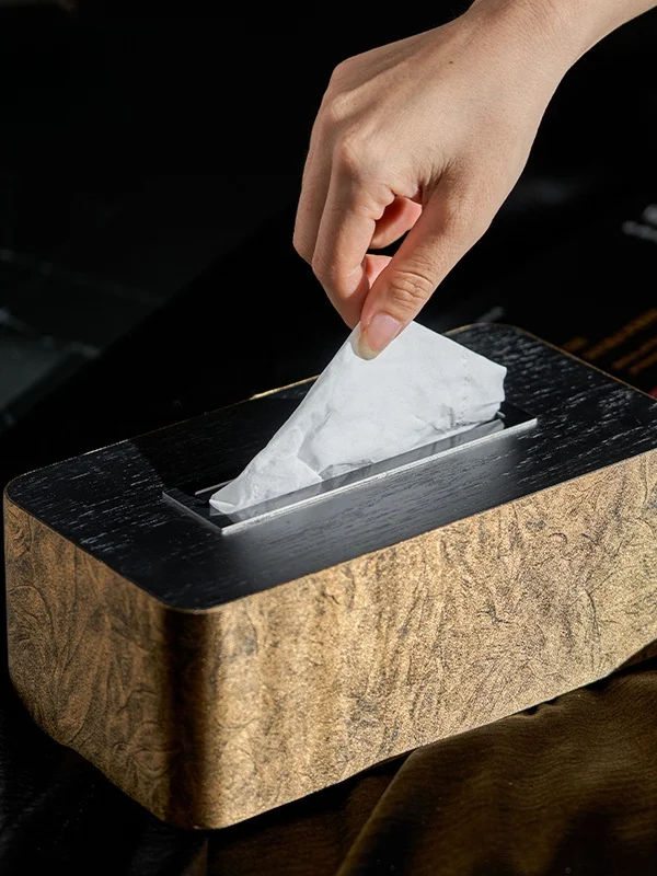 Chinese Minimalist Style Leather Tissue Box Tea Table Drawer High End Props Home Decorative Accessories
Chinese Minimalist Style Leather Tissue Box Tea Table Drawer High End Props Home Decorative Accessories