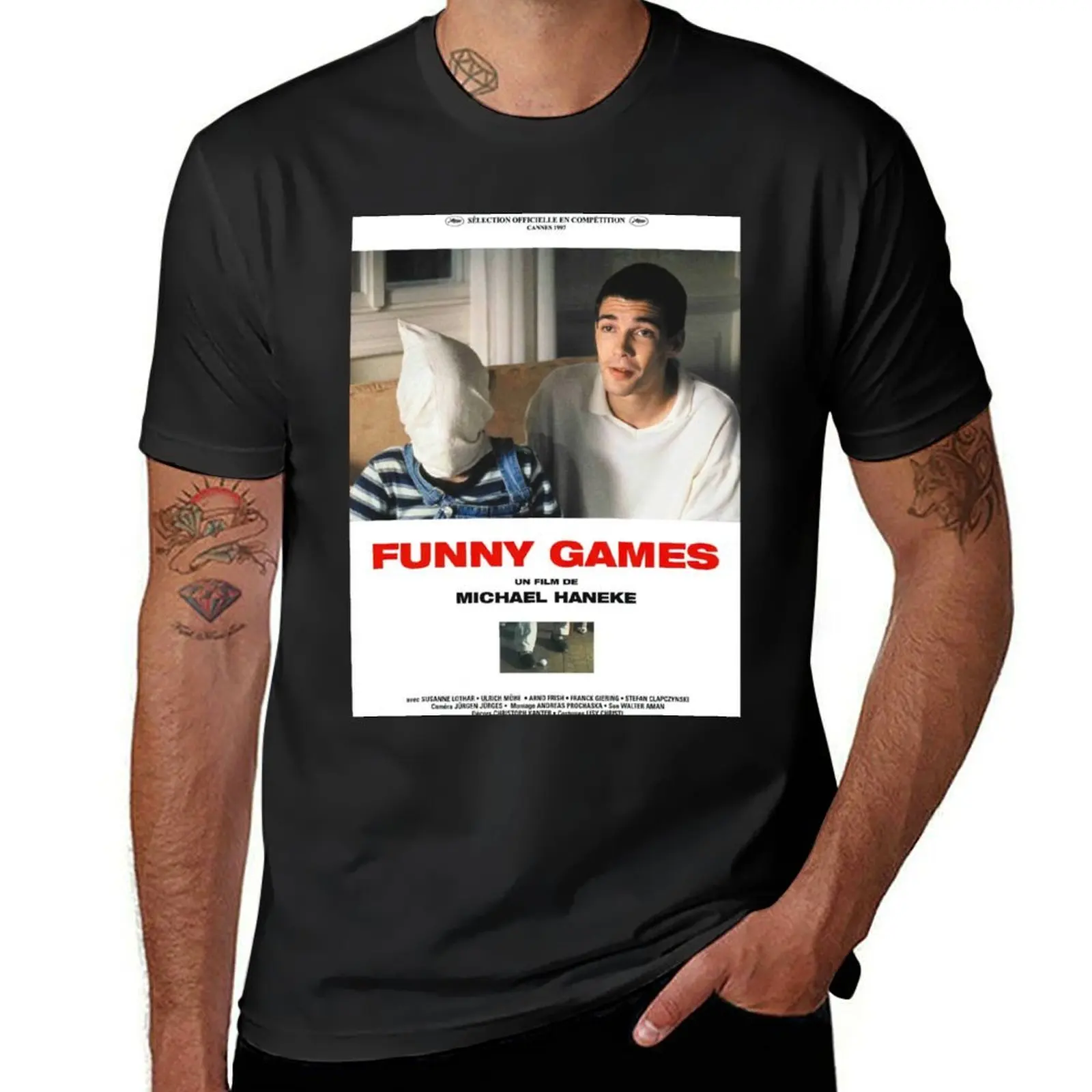 Funny Games - Movie T-Shirt boys animal print heavyweights cute clothes korean fashion mens t shirt graphic
Funny Games - Movie T-Shirt boys animal print heavyweights cute clothes korean fashion mens t shirt graphic