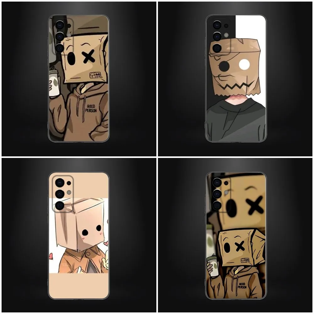 Cartoon Box Paper Man Phone Case For Samsung Galaxy A13,A21s,A22,A31,A32,A52,A53,A71,A80,A91 Soft Black Shell
Cartoon Box Paper Man Phone Case For Samsung Galaxy A13,A21s,A22,A31,A32,A52,A53,A71,A80,A91 Soft Black Shell