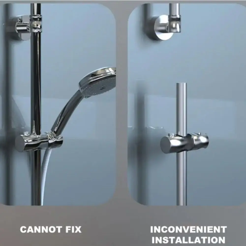 Punch-free Shower Head Holder Stable Self-Adhesive Bath Head Rack Adjustable with Adhesive Back Shower Base Bracket
Punch-free Shower Head Holder Stable Self-Adhesive Bath Head Rack Adjustable with Adhesive Back Shower Base Bracket