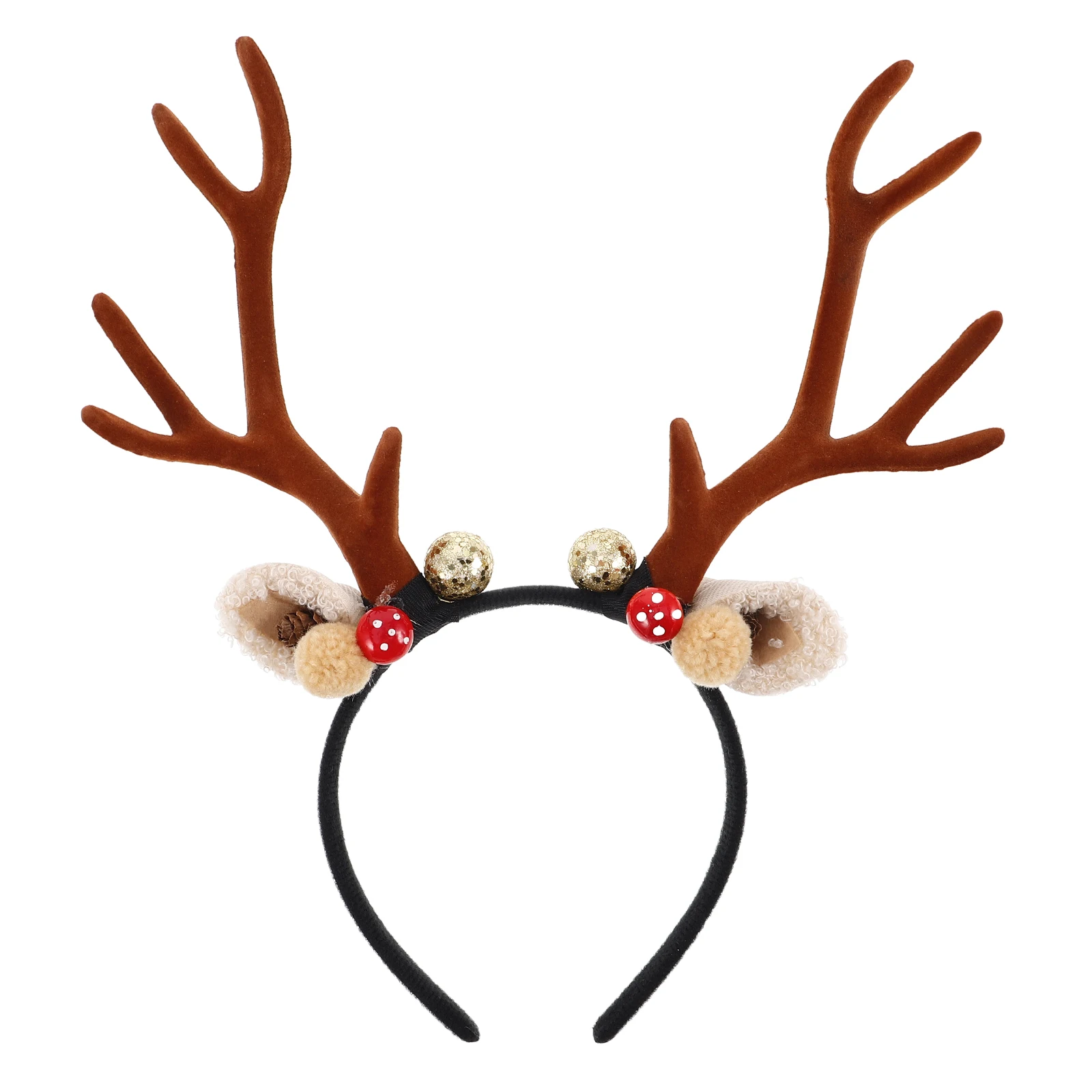 Elk Horn Headband Christmas Adult Deer Costume Animal Antler Reindeer Party Hats Festive Accessories Pine Cone Theme
Elk Horn Headband Christmas Adult Deer Costume Animal Antler Reindeer Party Hats Festive Accessories Pine Cone Theme