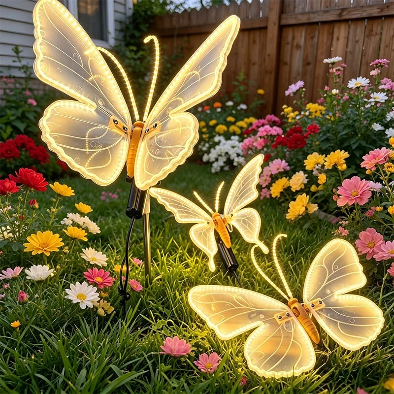 LED Butterflies Decoration Giant Butterfly with Movement Outdoor Simulated Dynamic Insect Led Lights Holiday Party Decorations
LED Butterflies Decoration Giant Butterfly with Movement Outdoor Simulated Dynamic Insect Led Lights Holiday Party Decorations