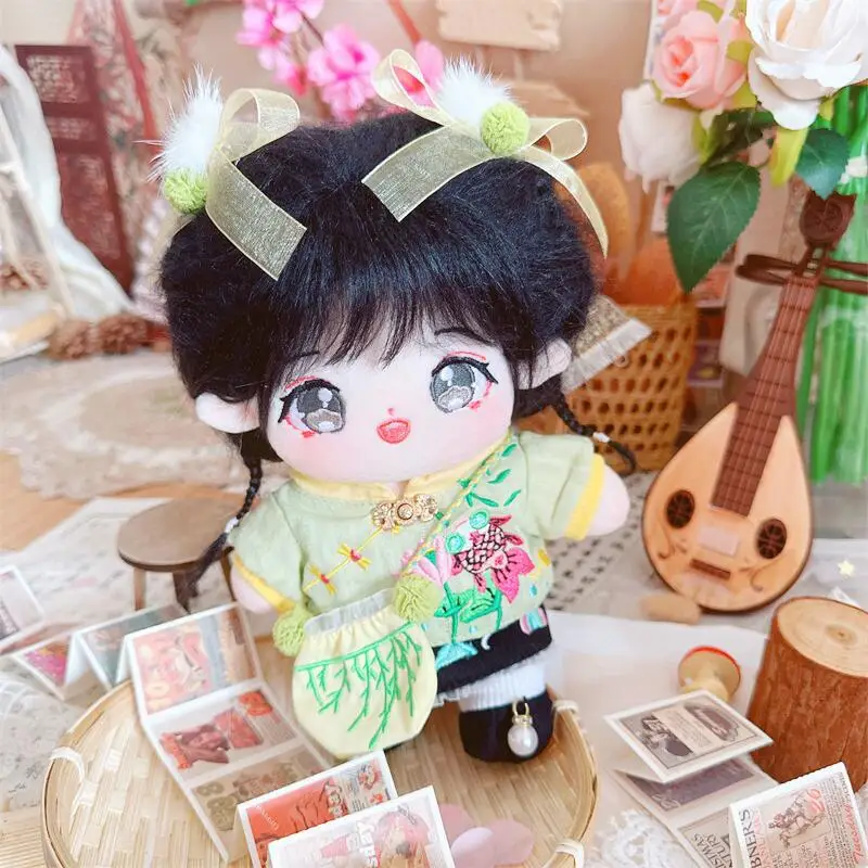 1SET 20CM Baby Doll Clothes Lotus and Fish Costume Dress Up Dolls Accessories Generation Kpop Idol Dolls DIY Gift Toys
1SET 20CM Baby Doll Clothes Lotus and Fish Costume Dress Up Dolls Accessories Generation Kpop Idol Dolls DIY Gift Toys