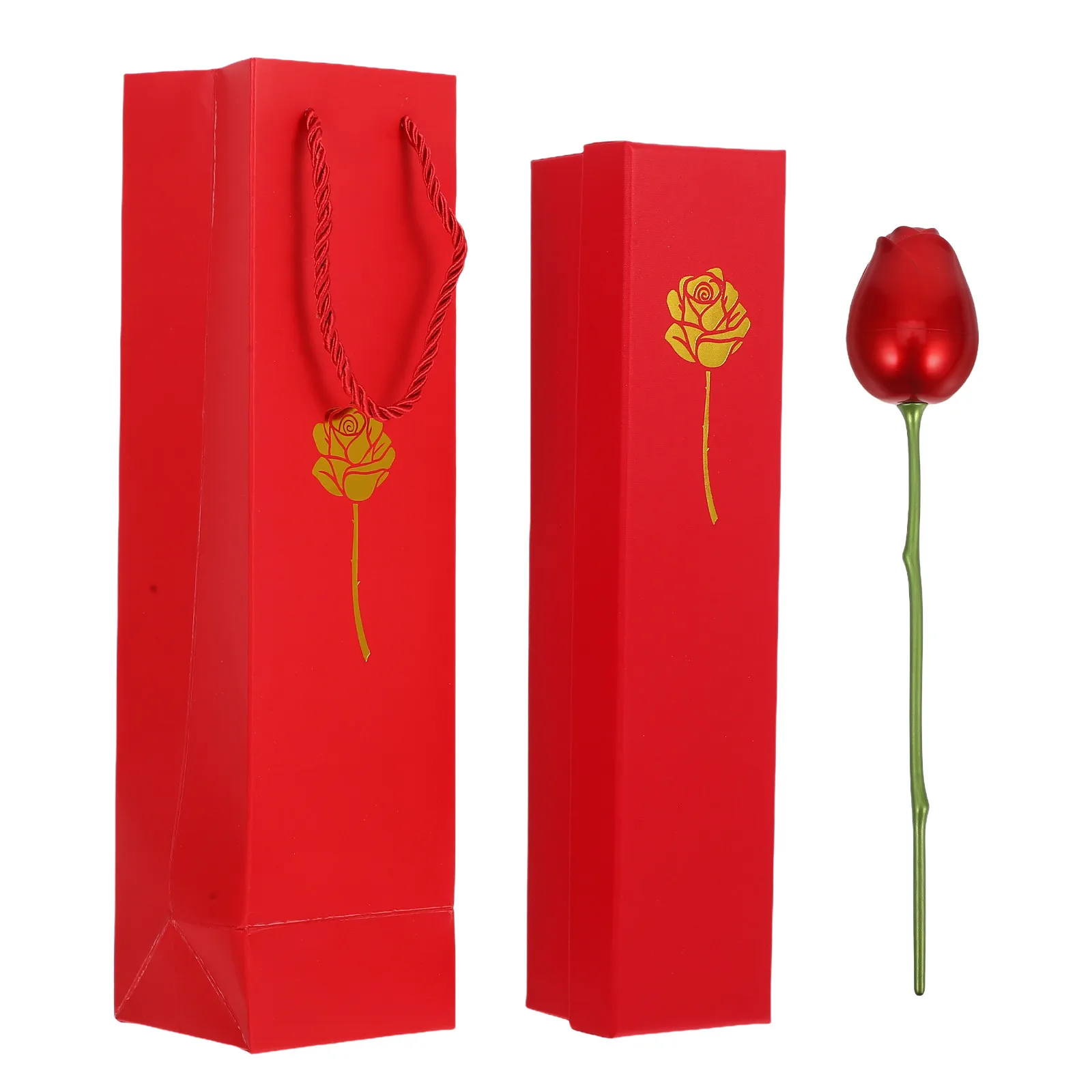 Red Rose Ring Box Romantic Flower Engagement Wedding Proposal Anniversary Jewelry Earring Storage Valentine's Day Gift
Red Rose Ring Box Romantic Flower Engagement Wedding Proposal Anniversary Jewelry Earring Storage Valentine's Day Gift