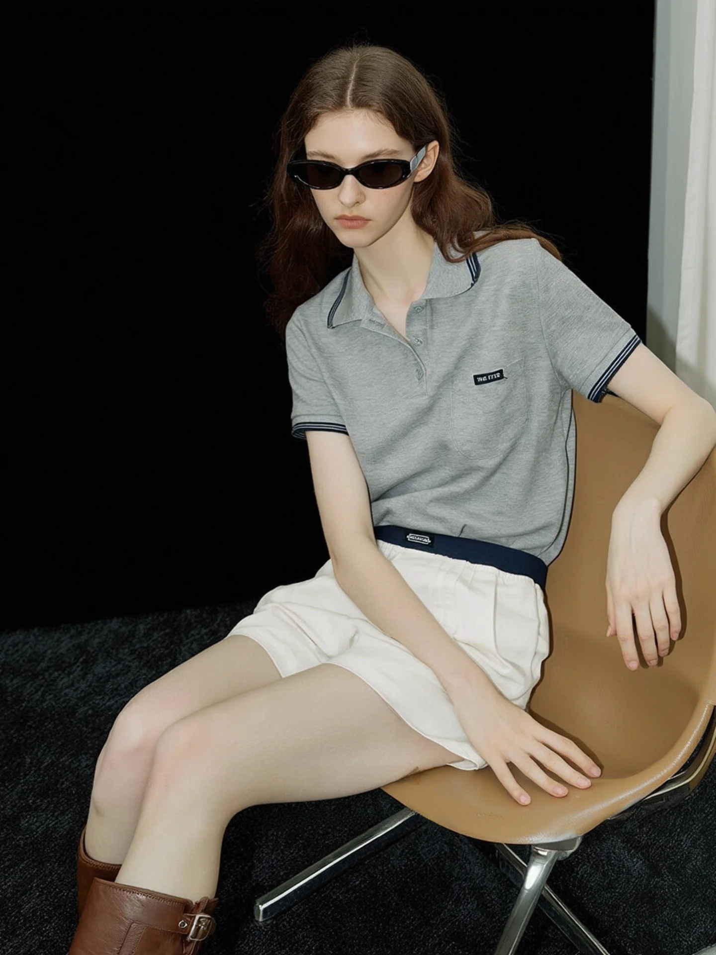 Huaappuw Casual Short Sleeve T-Shirt Women's Summer 2026 New Style Pocket Design Color Block Shirt French Style Standard...
Huaappuw Casual Short Sleeve T-Shirt Women's Summer 2026 New Style Pocket Design Color Block Shirt French Style Standard...