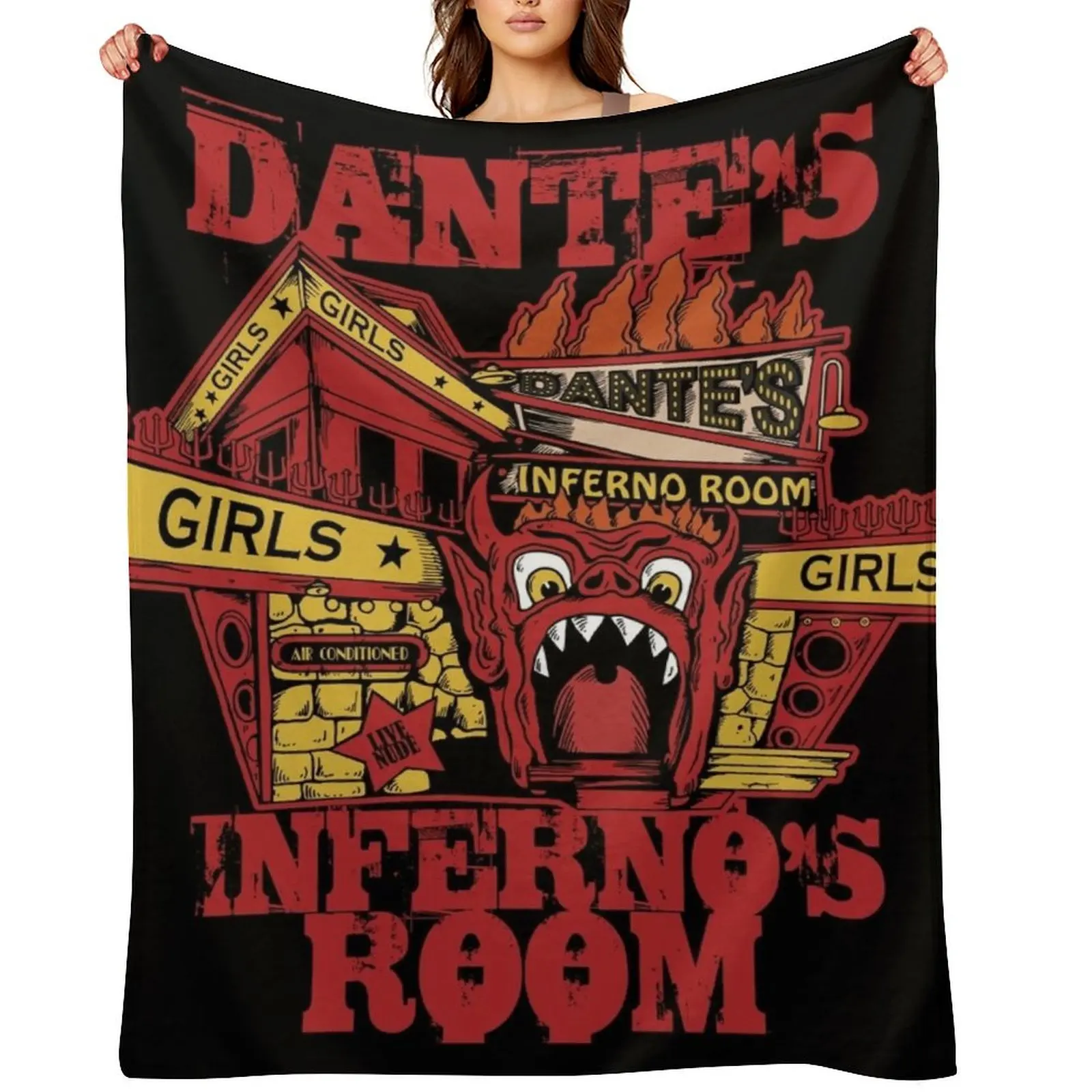 Dante's Inferno Room Throw Blanket Sofas warm winter Stuffeds Heavy Blankets
Dante's Inferno Room Throw Blanket Sofas warm winter Stuffeds Heavy Blankets