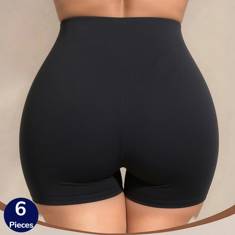 BZEL 6PCS Women's Panties High-Waist Tighten the abdomen Boxers Female Fashion Sexy Lingerie Breathable Cozy Boyshorts Hot Sale
BZEL 6PCS Women's Panties High-Waist Tighten the abdomen Boxers Female Fashion Sexy Lingerie Breathable Cozy Boyshorts Hot Sale