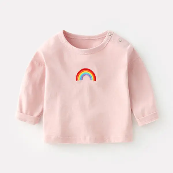 Baby Spring and Autumn T-shirt with Long Sleeves Pure Cotton Cute Suitable for Both Boys and Girls Top
Baby Spring and Autumn T-shirt with Long Sleeves Pure Cotton Cute Suitable for Both Boys and Girls Top
