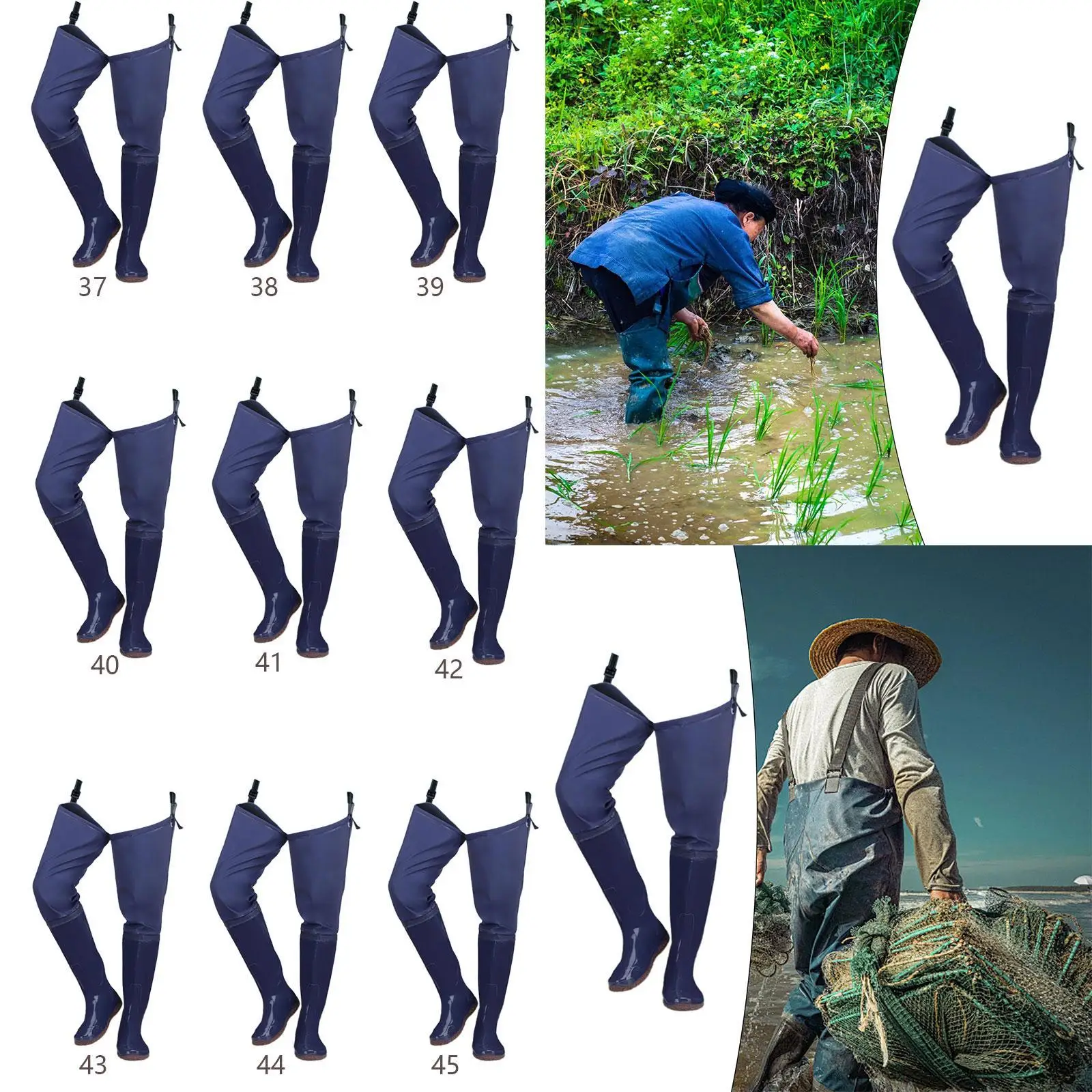 Рыболовные вейдеры, сельское хозяйство для мужчин и женщин, износостойкие садовые чулки, непромокаемые сапоги, болотные ботинки
Рыболовные вейдеры, сельское хозяйство для мужчин и женщин, износостойкие садовые чулки, непромокаемые сапоги, болотные ботинки