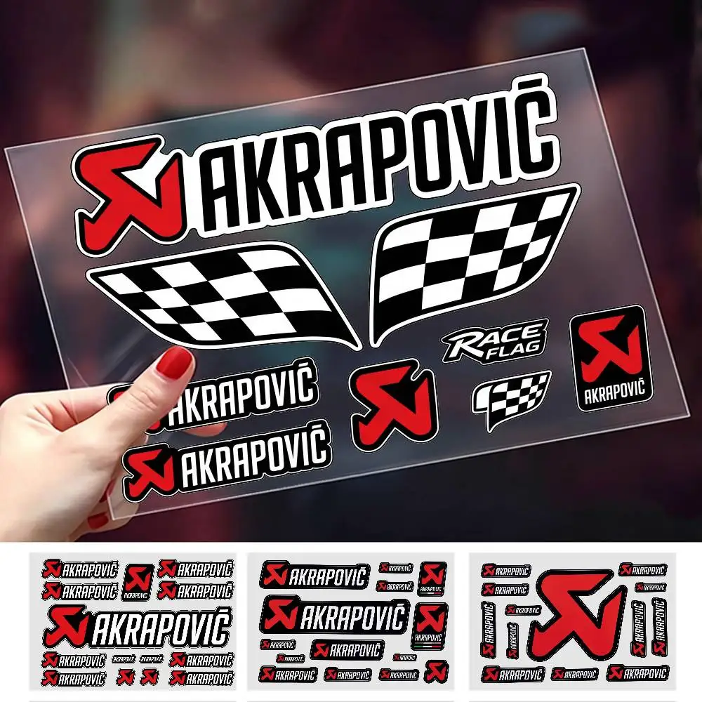 FOR AKRAPOVIC All Purpose Reflective Waterproof Scratch Blocker Decal Car Bike Helmet Cup Refrigerator Decorative Stickers
FOR AKRAPOVIC All Purpose Reflective Waterproof Scratch Blocker Decal Car Bike Helmet Cup Refrigerator Decorative Stickers