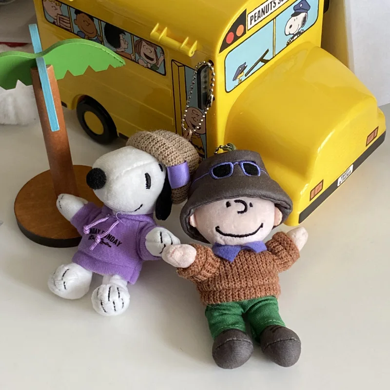 New Plush Cute Snoopy Puppy and His Friends Series Charlie Brown Doll Bag Pendant Creative Cartoon Plush Doll Toys Keychain Gift
New Plush Cute Snoopy Puppy and His Friends Series Charlie Brown Doll Bag Pendant Creative Cartoon Plush Doll Toys Keychain Gift