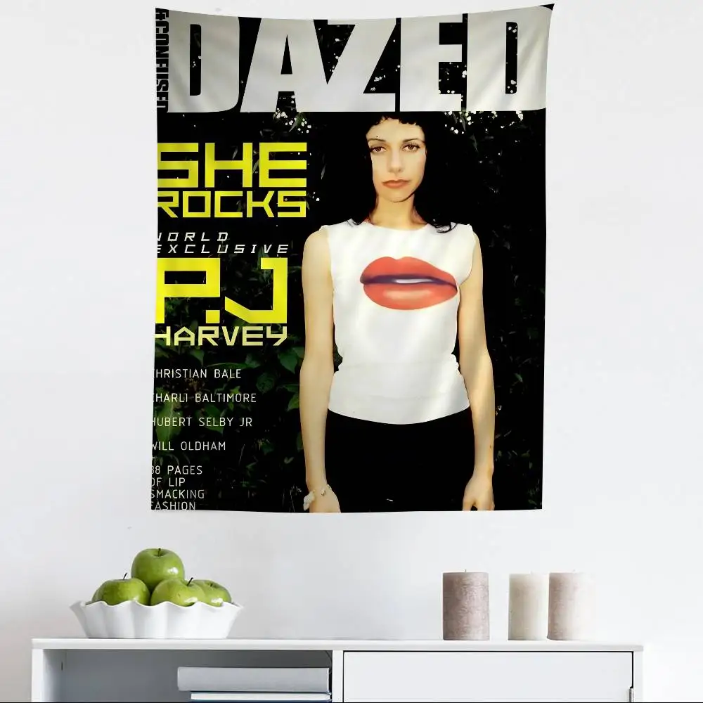 Singer P-Pj H-Harvey Printed Large Wall Tapestry Art Science Fiction Room Home Decor Decor Blanket
Singer P-Pj H-Harvey Printed Large Wall Tapestry Art Science Fiction Room Home Decor Decor Blanket