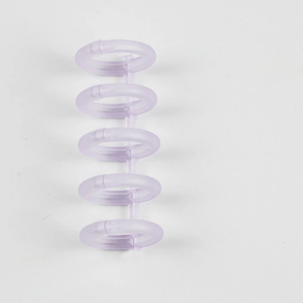 30 пластиковых кольцевых переплетов на 5 отверстий для замены страниц в блокнотах, альбомах для вырезок и планерах
30 пластиковых кольцевых переплетов на 5 отверстий для замены страниц в блокнотах, альбомах для вырезок и планерах