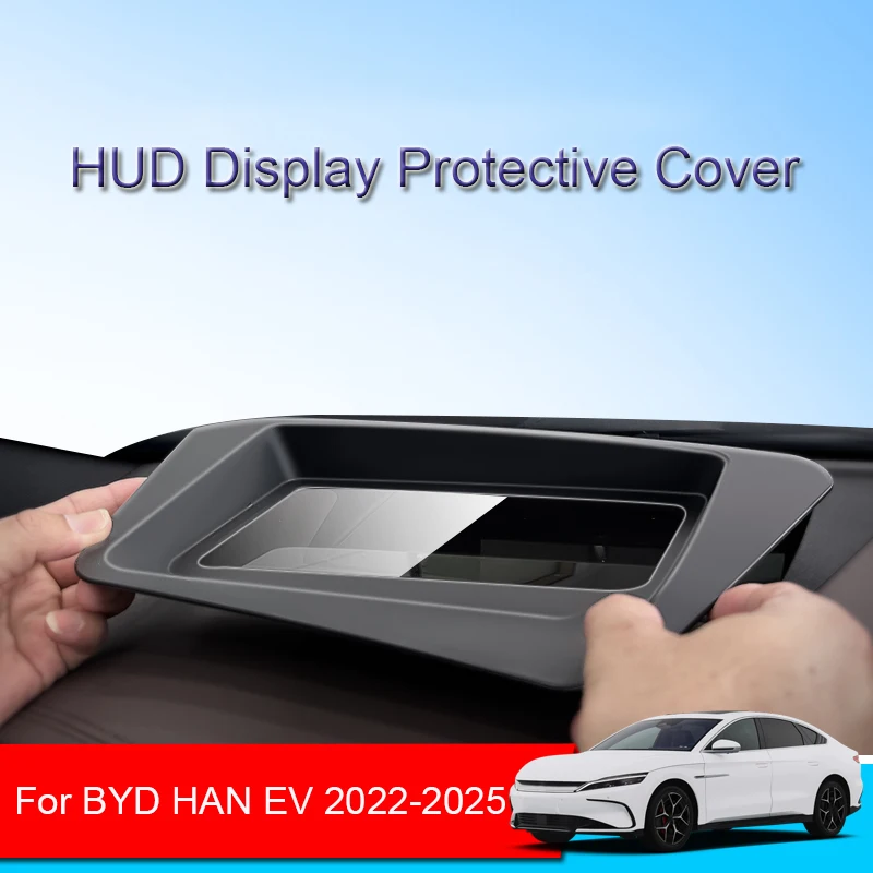 Автомобильный HUD-дисплей, защитный чехол для BYD HAN EV 2022-2025, проекционный дисплей, светоотражающий защитный экран, пылезащитный автоаксессуар
Автомобильный HUD-дисплей, защитный чехол для BYD HAN EV 2022-2025, проекционный дисплей, светоотражающий защитный экран, пылезащитный автоаксессуар