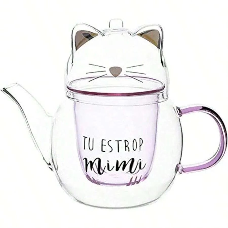 Glass Teapot, Stovetop Tea Kettle, Blooming And Loose Leaf Tea Maker Iw-Gtcat-600
Glass Teapot, Stovetop Tea Kettle, Blooming And Loose Leaf Tea Maker Iw-Gtcat-600