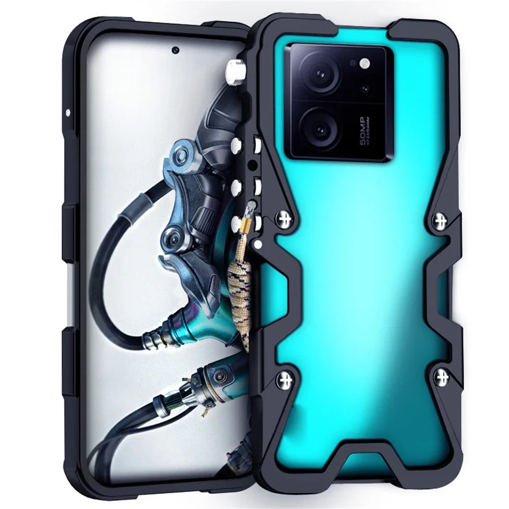 New Hot! Shockproof Metal Bumper Case For Xiaomi 13T Pro Aluminum Frame Cover High Quality Funda For Xiaomi 13T Pro 13T Case
New Hot! Shockproof Metal Bumper Case For Xiaomi 13T Pro Aluminum Frame Cover High Quality Funda For Xiaomi 13T Pro 13T Case
