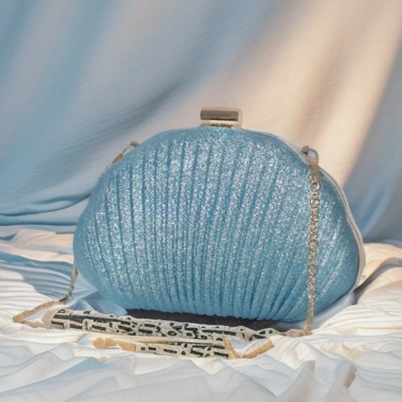 Blue Shell Diamond Dinner Bag Women's Banquet Evening Dress Cheongsam Luxury Shiny Rhinestone Handbag Designer Luxury Bags Woman
Blue Shell Diamond Dinner Bag Women's Banquet Evening Dress Cheongsam Luxury Shiny Rhinestone Handbag Designer Luxury Bags Woman