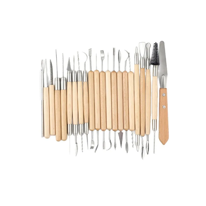 22-Piece Clay Tool Ceramic Tool Carving Knife Trimming Knife Plain Mud Knife DIY Tool
22-Piece Clay Tool Ceramic Tool Carving Knife Trimming Knife Plain Mud Knife DIY Tool