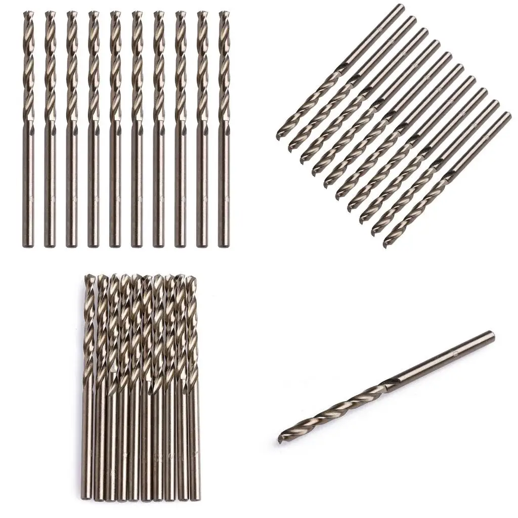 HSS Drill Bit Set Round Shank Drill Metal 3mm Accessories 10pcs high quality
HSS Drill Bit Set Round Shank Drill Metal 3mm Accessories 10pcs high quality