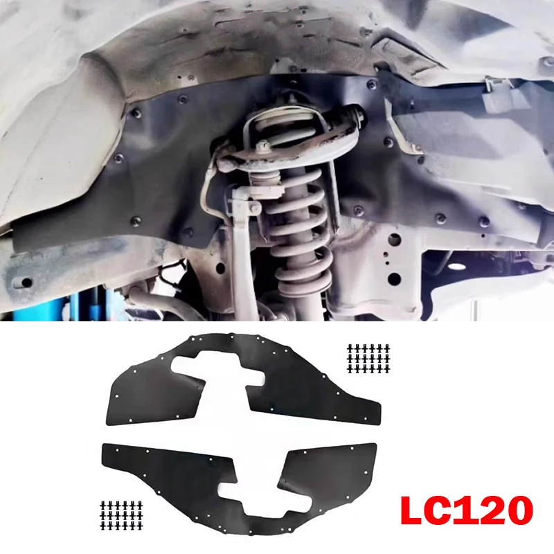 Splash Guard Fender Liner Protector Compatible with Toyota Land Cruiser Prado GRJ120 LC120 Lexus GX Front Wheel 2 Pieces 03-09
Splash Guard Fender Liner Protector Compatible with Toyota Land Cruiser Prado GRJ120 LC120 Lexus GX Front Wheel 2 Pieces 03-09