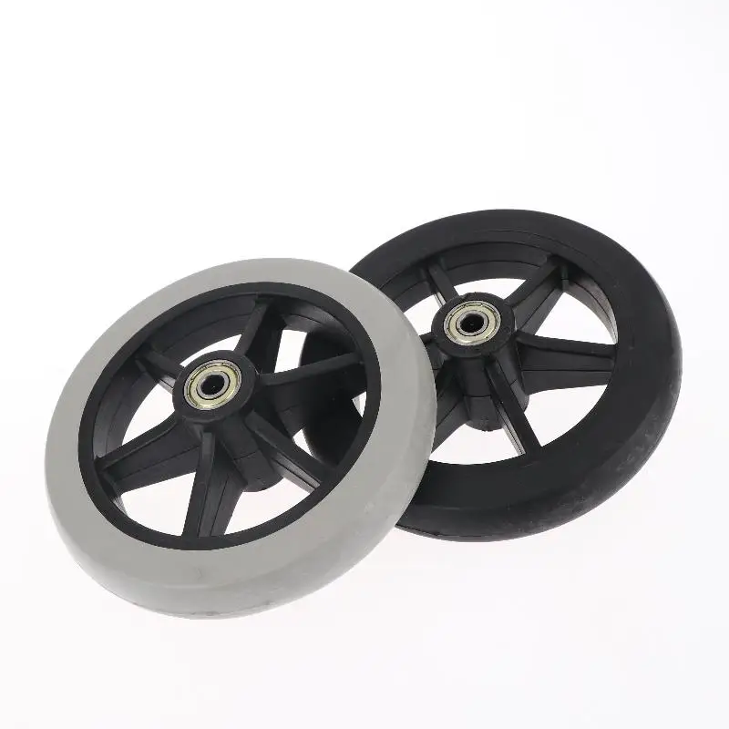 6 Inch Rubber Wheels Smooth Flexible Heavy Duty Wheelchair Front Castor Solid Shopping Cart Wheel Wheelchair Replacement
6 Inch Rubber Wheels Smooth Flexible Heavy Duty Wheelchair Front Castor Solid Shopping Cart Wheel Wheelchair Replacement