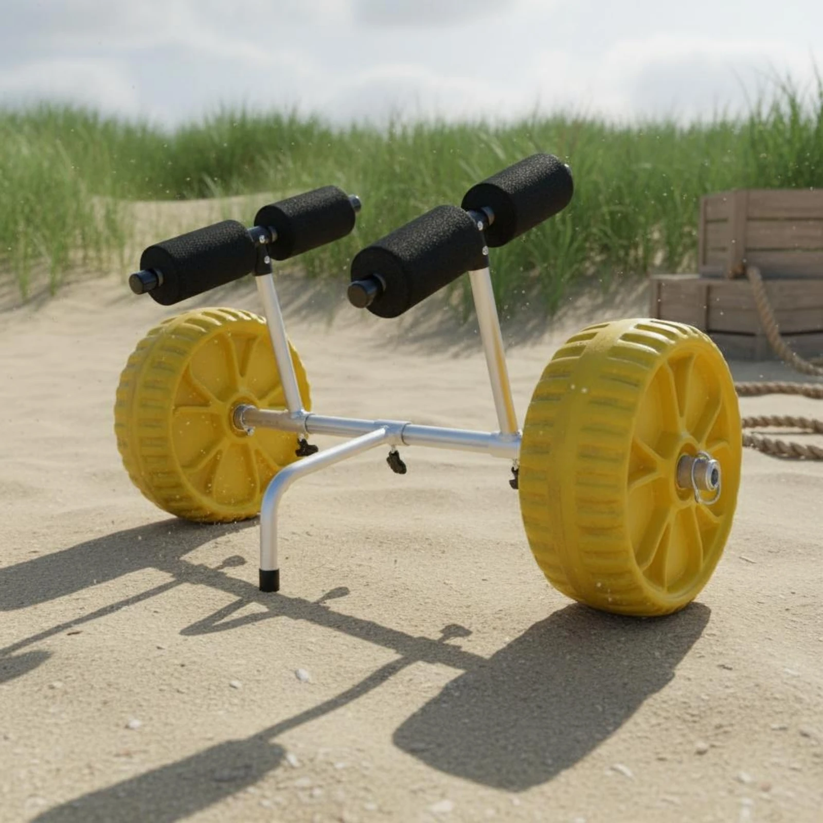 Aluminum Kayak Transport Trolley Foldable Folding Kayak Trolley Small Watercraft Carrier Sturdy Wheels Water Sports Gear
Aluminum Kayak Transport Trolley Foldable Folding Kayak Trolley Small Watercraft Carrier Sturdy Wheels Water Sports Gear