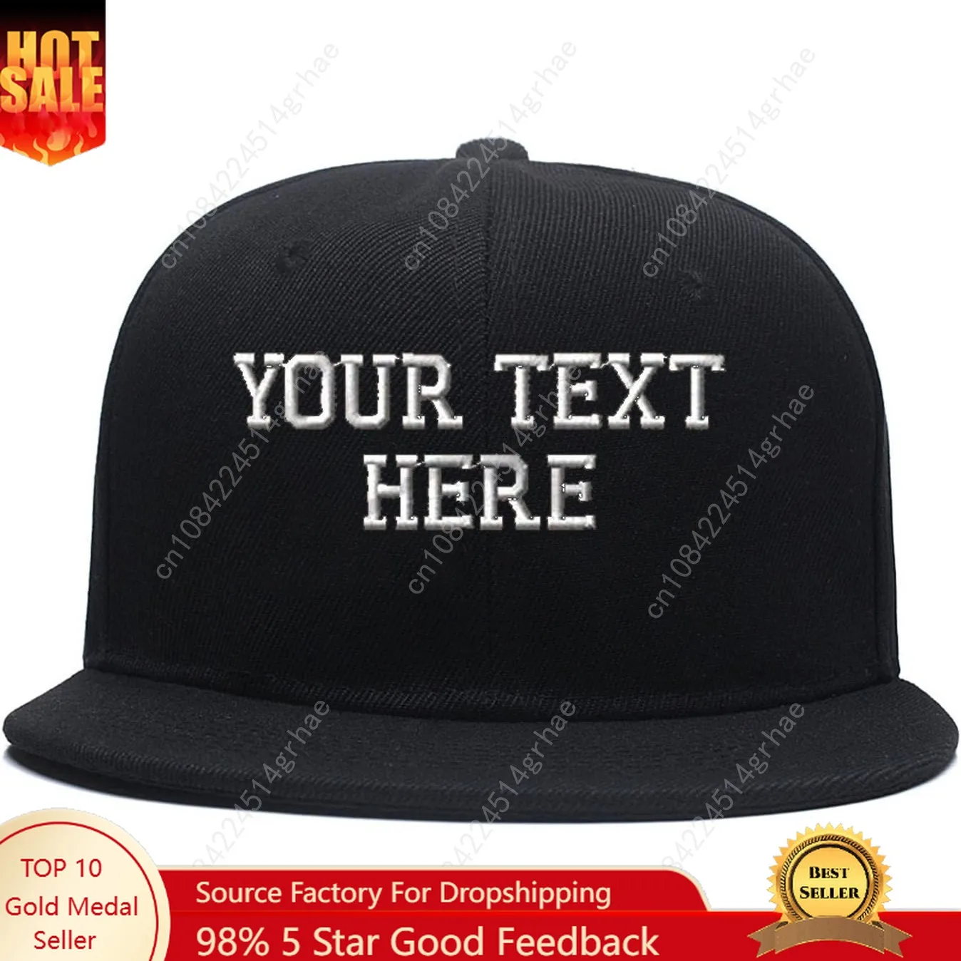 Custom Team Snapback Personalized Embroidered Hip Hop Flat Brim Baseball Hats
Custom Team Snapback Personalized Embroidered Hip Hop Flat Brim Baseball Hats