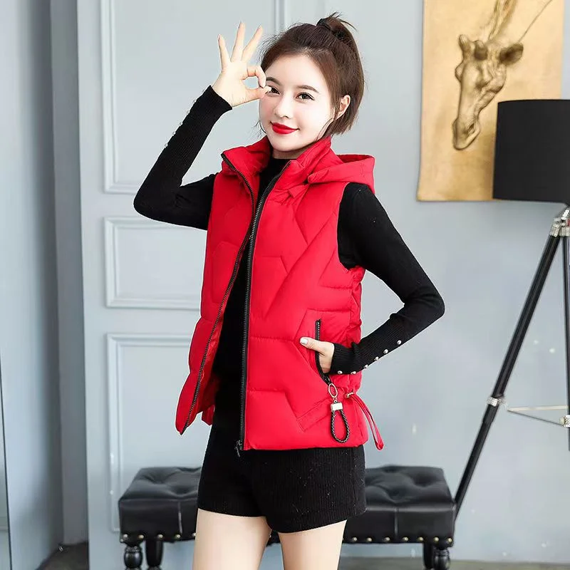 Cotton Vest Women's Short Korean Version Of Autumn And Winter Waistcoat Slim Down Cotton Vest Vest Students Thickened Coat Tide
Cotton Vest Women's Short Korean Version Of Autumn And Winter Waistcoat Slim Down Cotton Vest Vest Students Thickened Coat Tide