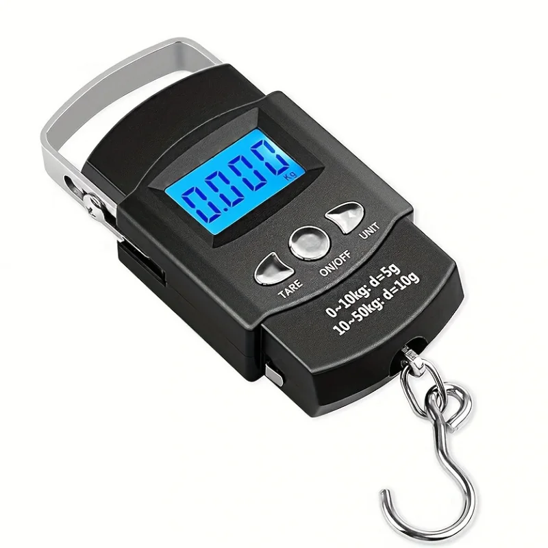 Portable 50kg Digital Handheld Luggage Scale - High Precision Metal Luggage Weighing with Unit Conversion, Compact & Lightweight
Portable 50kg Digital Handheld Luggage Scale - High Precision Metal Luggage Weighing with Unit Conversion, Compact & Lightweight