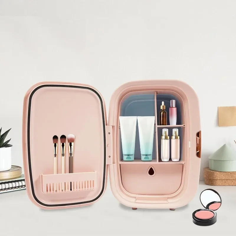 Skincare Fridge 12.68Qt, Cooler & Warmer, Portable Compact Fridge for Cosmetics Skin Care and Food for Bedroom Office (Pink)
Skincare Fridge 12.68Qt, Cooler & Warmer, Portable Compact Fridge for Cosmetics Skin Care and Food for Bedroom Office (Pink)