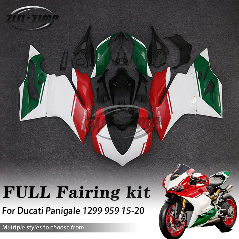 Motorcycle full Fairing Kit Fit For DUCATI Panigale 959 1299 2015 2016 2017 2018 2019 2020 Custom Fairings Kit Bodywork Shell
Motorcycle full Fairing Kit Fit For DUCATI Panigale 959 1299 2015 2016 2017 2018 2019 2020 Custom Fairings Kit Bodywork Shell