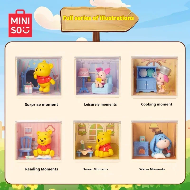 MINISO Disney Winnie The Pooh Series Blind Box Curtilage Home Always Tide Play Desktop Ornaments Collection Gifts and Toys
MINISO Disney Winnie The Pooh Series Blind Box Curtilage Home Always Tide Play Desktop Ornaments Collection Gifts and Toys