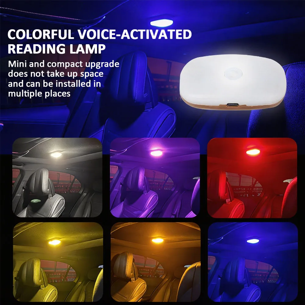 Rechargeable Car Reading Light LED Light Velcro Installation Mount Wireless Dome Light Accessories For Car With Type-C Charge
Rechargeable Car Reading Light LED Light Velcro Installation Mount Wireless Dome Light Accessories For Car With Type-C Charge