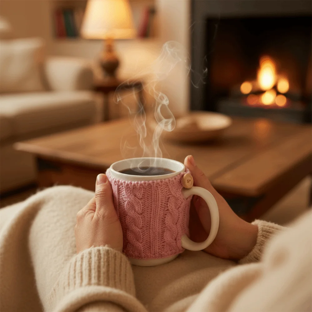 4PCS/SET Warm Knitted Coffee Mug Cover Heat-proof Washable Coffee Cup Cover Handmade Stretchable Heat Retention Sleeve Glass Cup
4PCS/SET Warm Knitted Coffee Mug Cover Heat-proof Washable Coffee Cup Cover Handmade Stretchable Heat Retention Sleeve Glass Cup