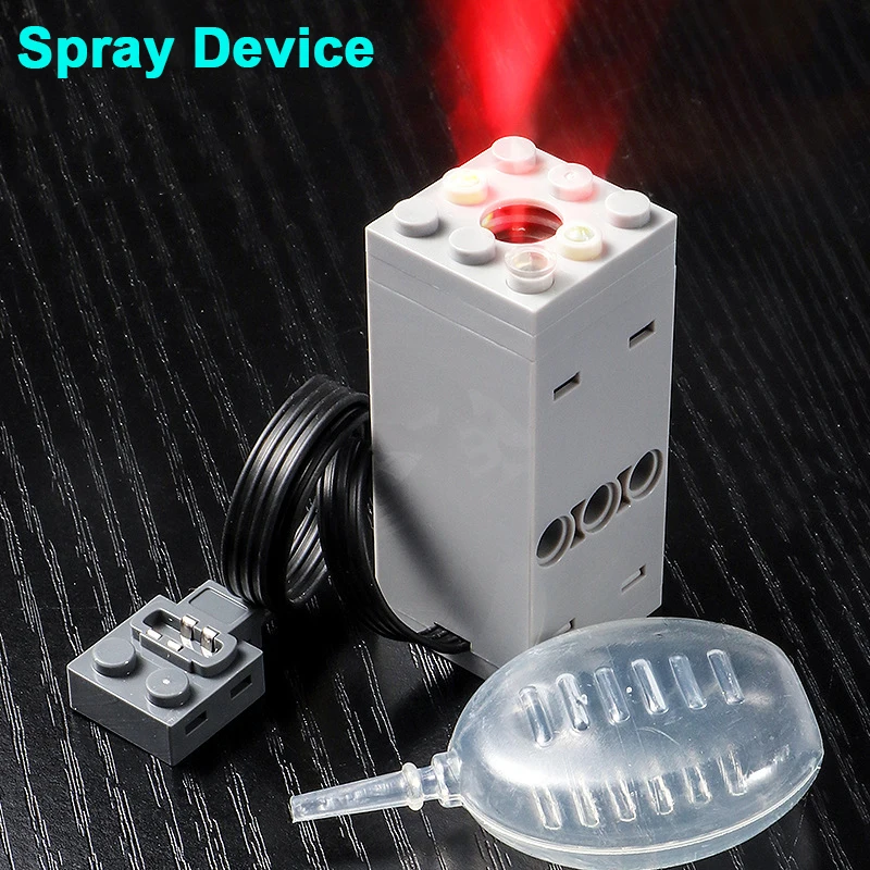 DIY Building Blocks Technical Motor Sprayer Electric Exhaust Modified Motor For High-Tech Train Car Parts Compatible with Legoed
DIY Building Blocks Technical Motor Sprayer Electric Exhaust Modified Motor For High-Tech Train Car Parts Compatible with Legoed